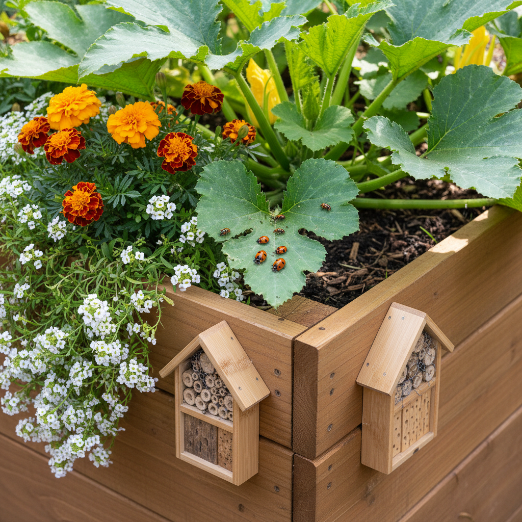 Chapter 6: Beneficial insect hotel and companion flowers